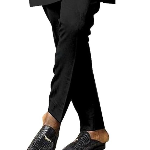 African Formal Dashiki Shirt & Pant Three Piece Suit Traditional Long Sleeve NWT - Picture 3 of 6